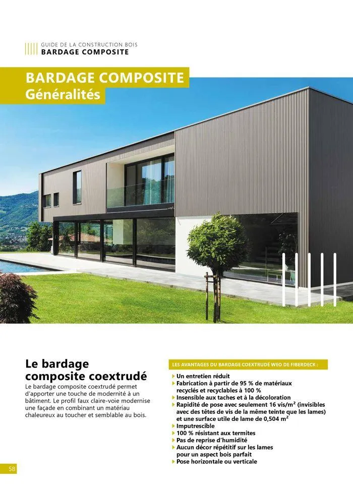 Guide construction bois 2024/2025 du 23 août au 31 décembre 2025 - Catalogue page 58