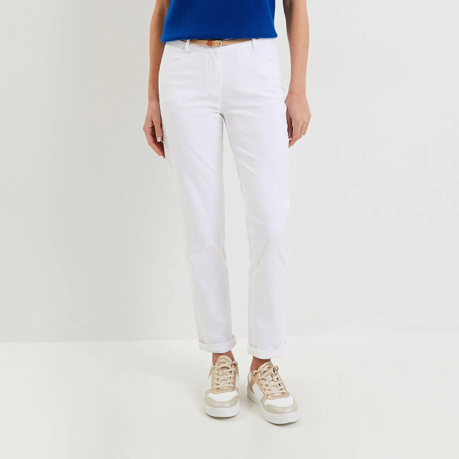 Pantalon chino femme