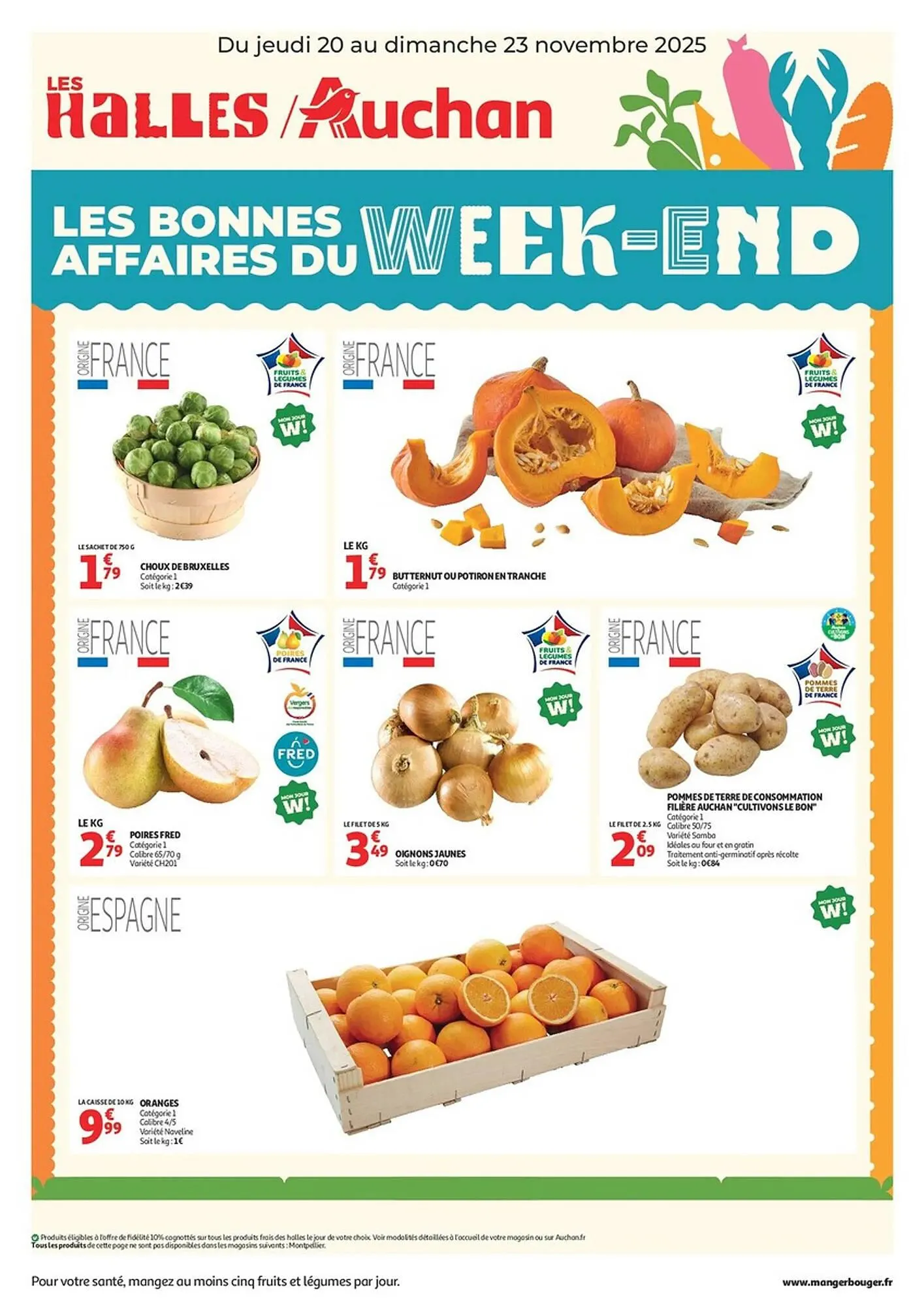 Catalogue Auchan du 20 novembre au 23 novembre 2025 - Catalogue page 1
