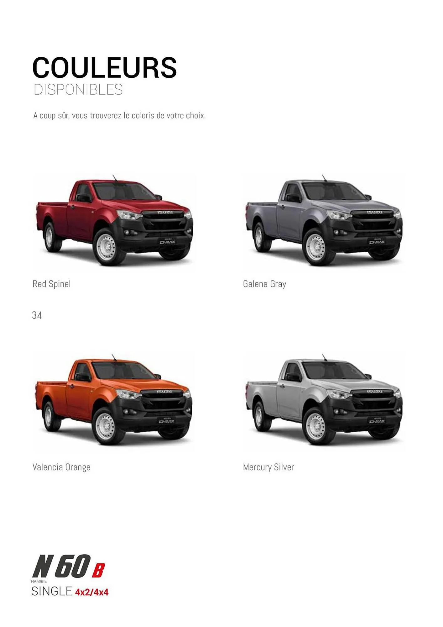 Catalogue Isuzu N 60 B du 20 décembre au 29 février 2024 - Catalogue page 36
