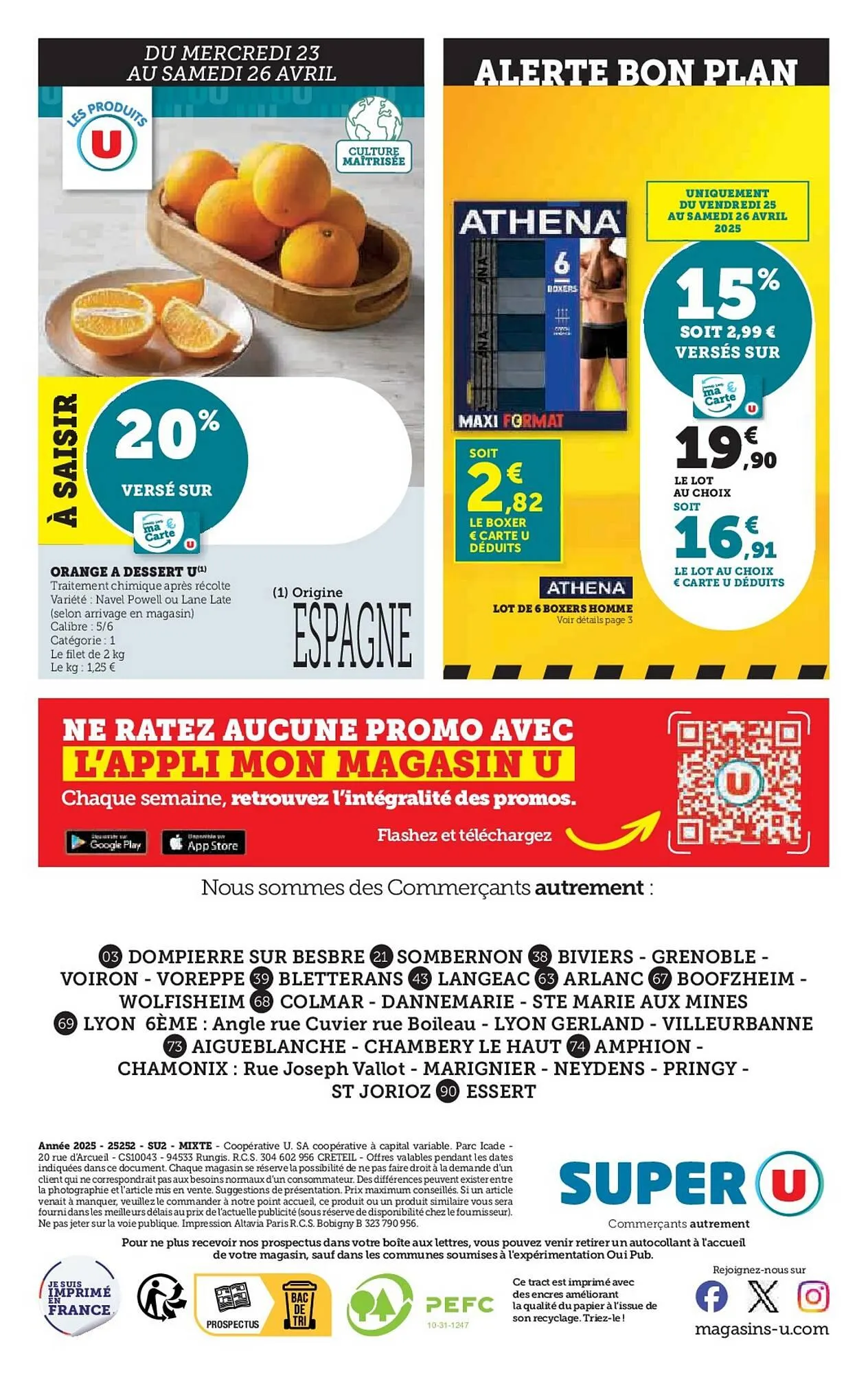Catalogue Super U du 23 avril au 4 mai 2025 - Catalogue page 32