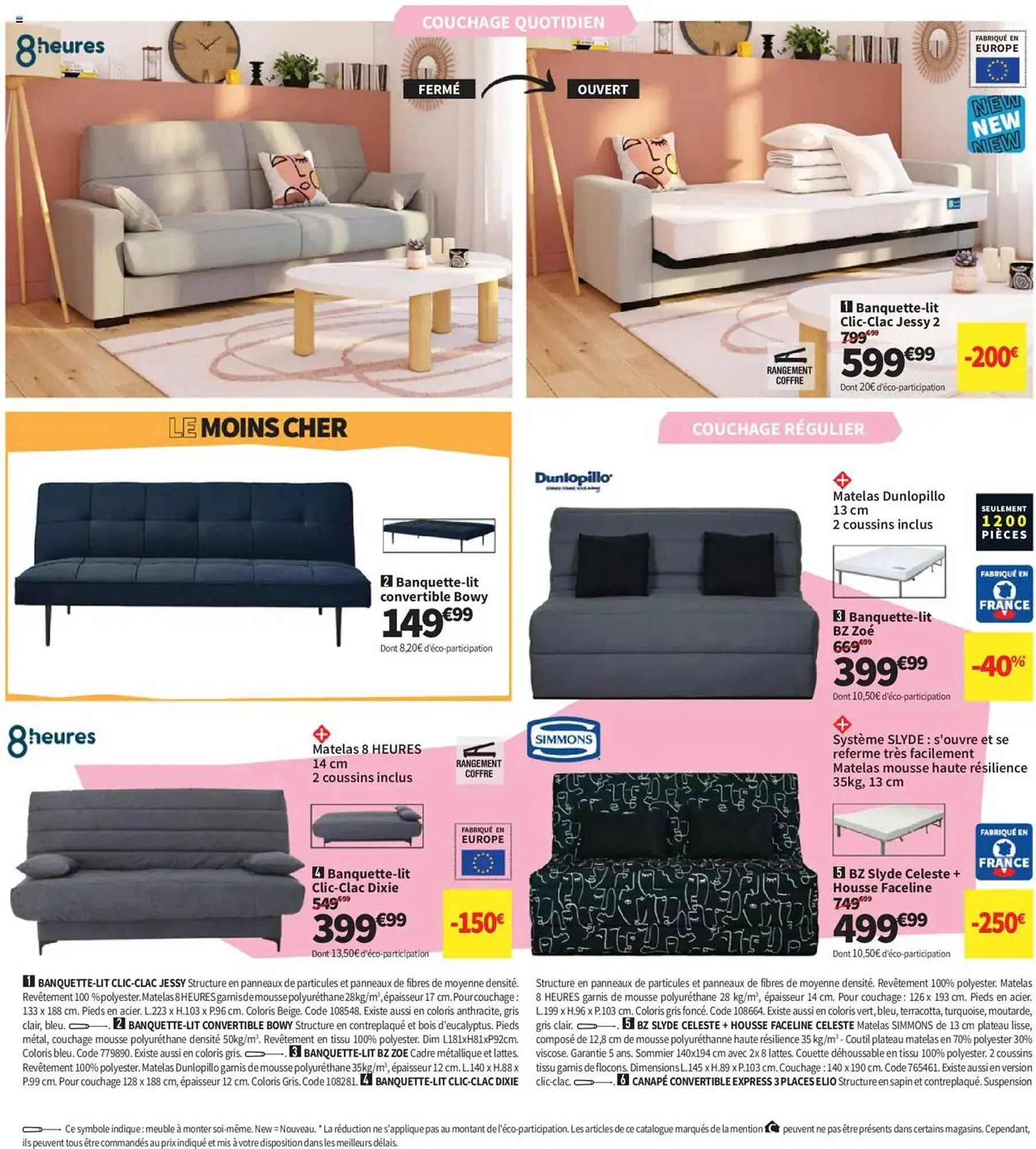 Catalogue Conforama du 10 juin au 7 juillet 2025 - Catalogue page 22