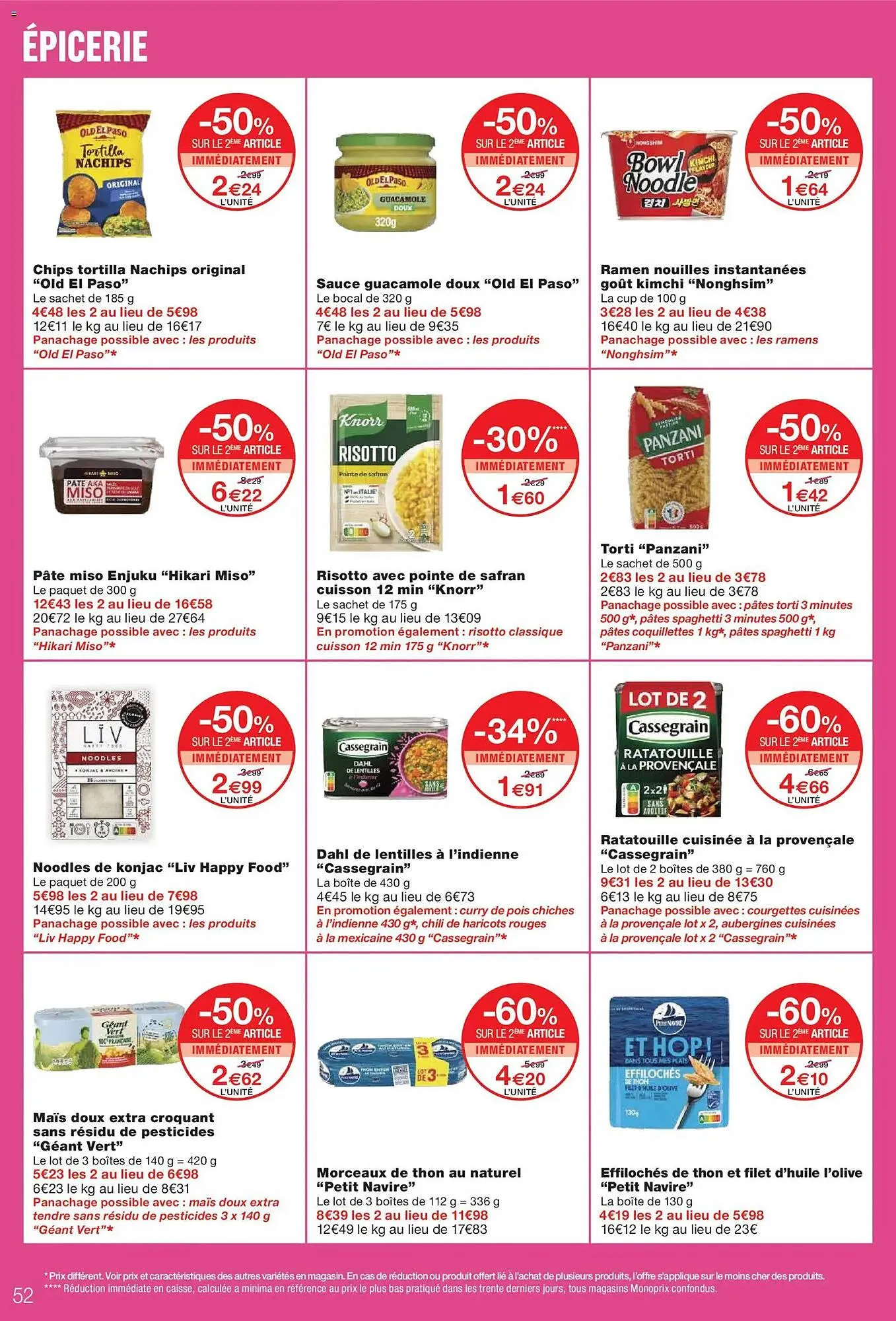 Catalogue Monoprix du 19 mai au 31 mai 2026 - Catalogue page 52