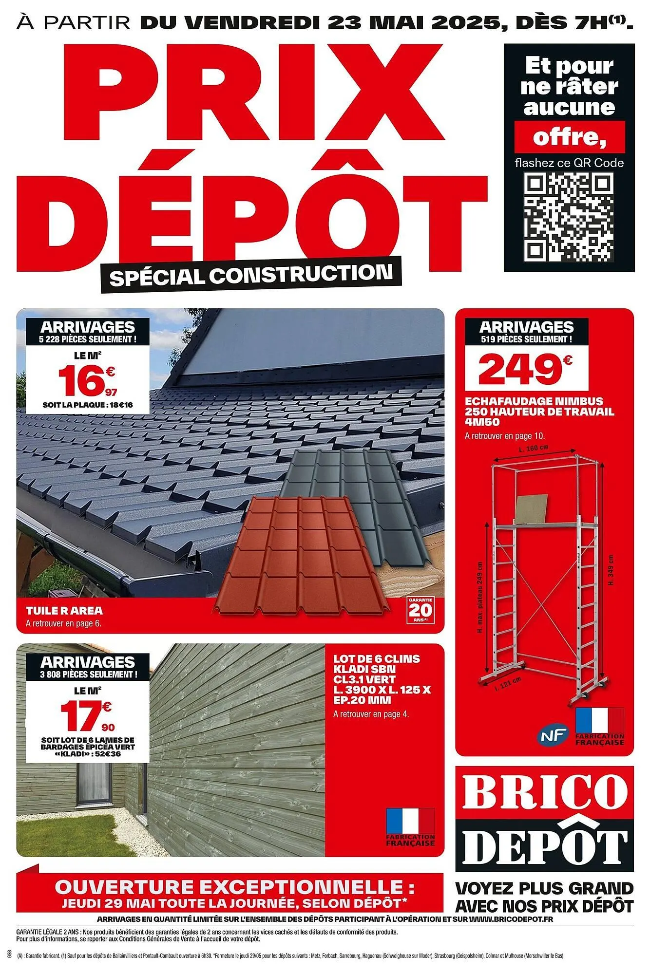 Catalogue Brico Dépôt du 23 mai au 5 juin 2025 - Catalogue page 1