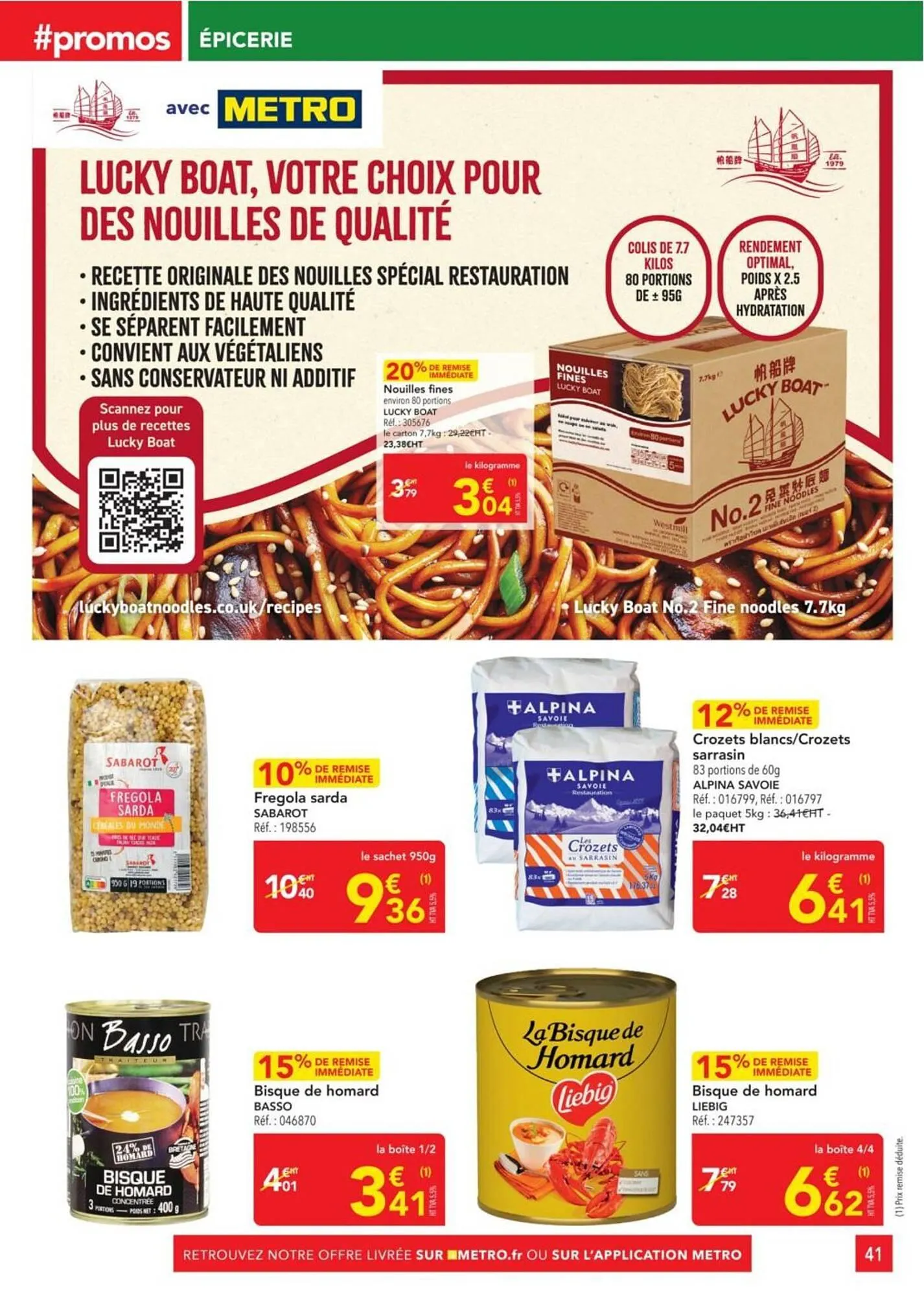 Catalogue METRO du 30 octobre au 26 novembre 2025 - Catalogue page 41