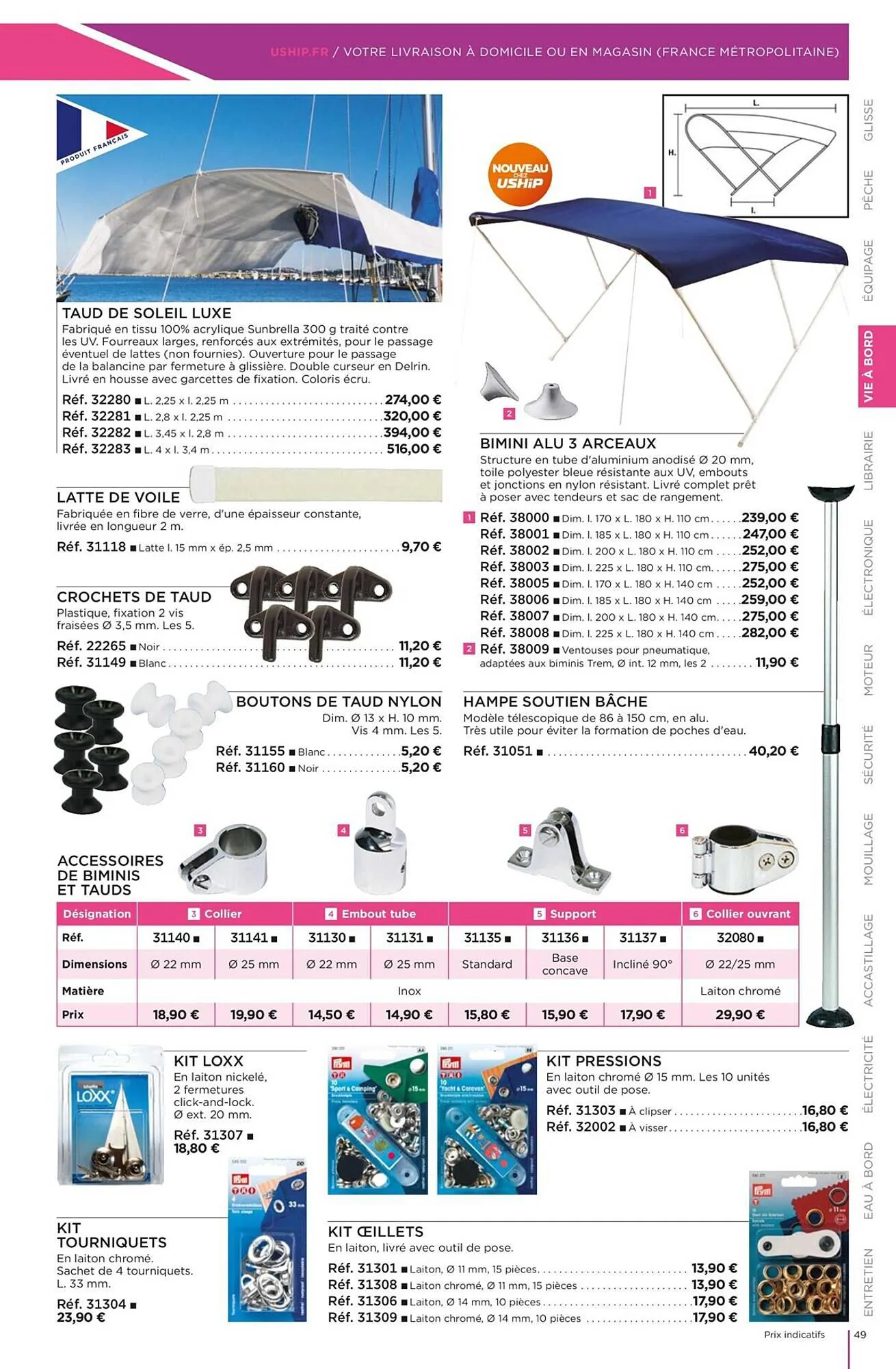 Catalogue Uship du 1 mars au 31 décembre 2023 - Catalogue page 49