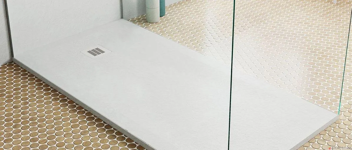 ONE KROMAT - Receveur synthèse à poser,encastrer ou sur pieds