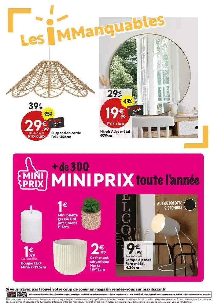 Mini prix du 18 février au 16 mars 2025 - Catalogue page 17