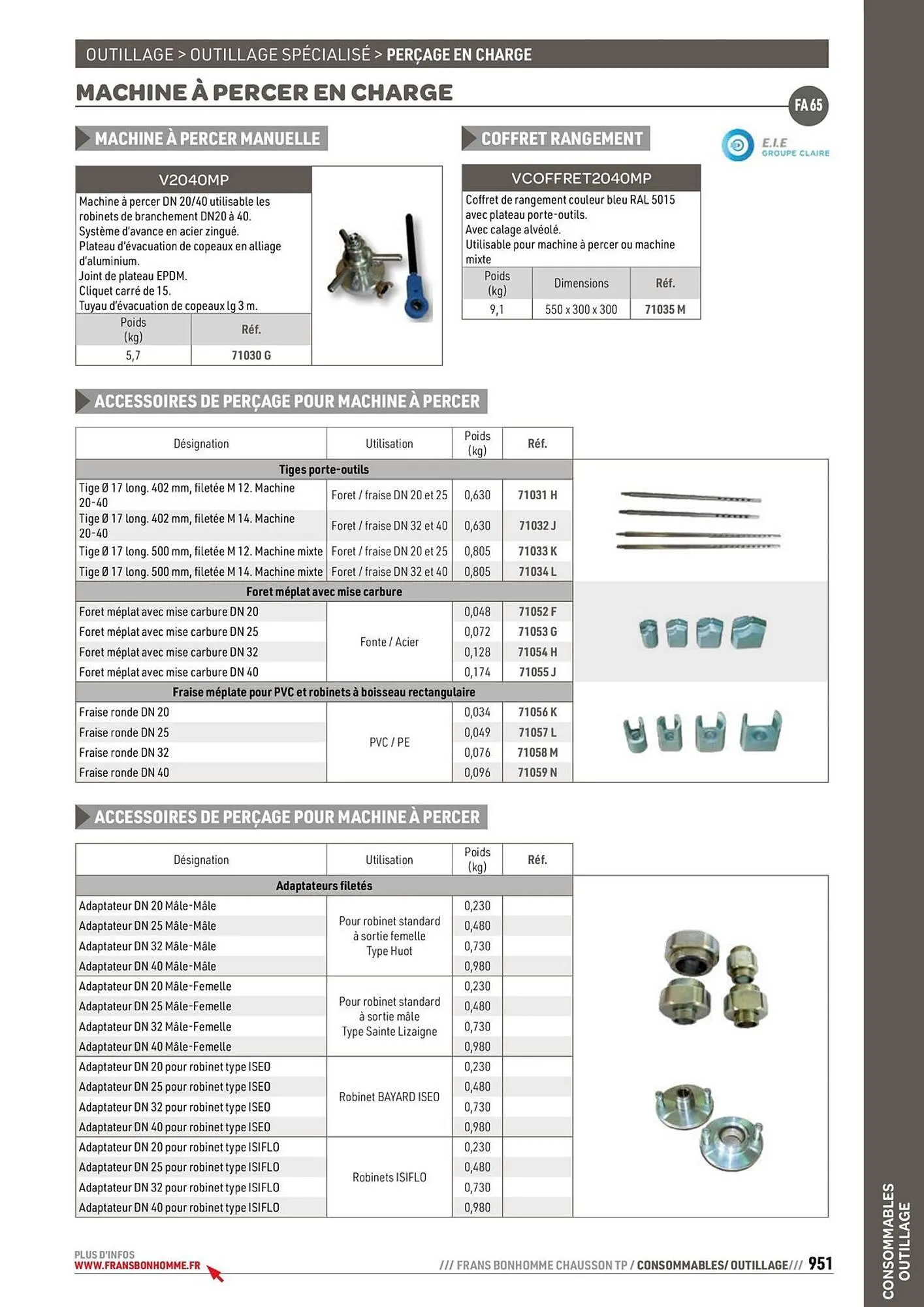 Catalogue Chausson Matériaux du 24 septembre au 31 décembre 2025 - Catalogue page 951