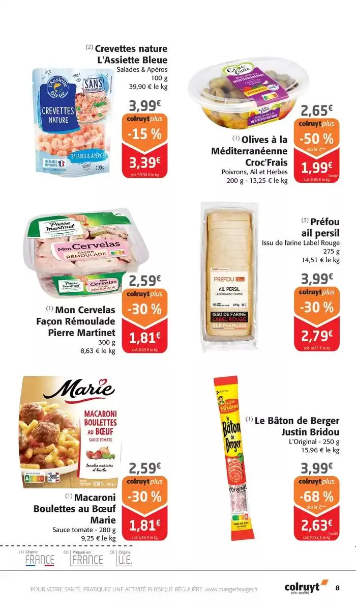 Prix - qualitè du 31 mars au 6 avril 2025 - Catalogue page 8