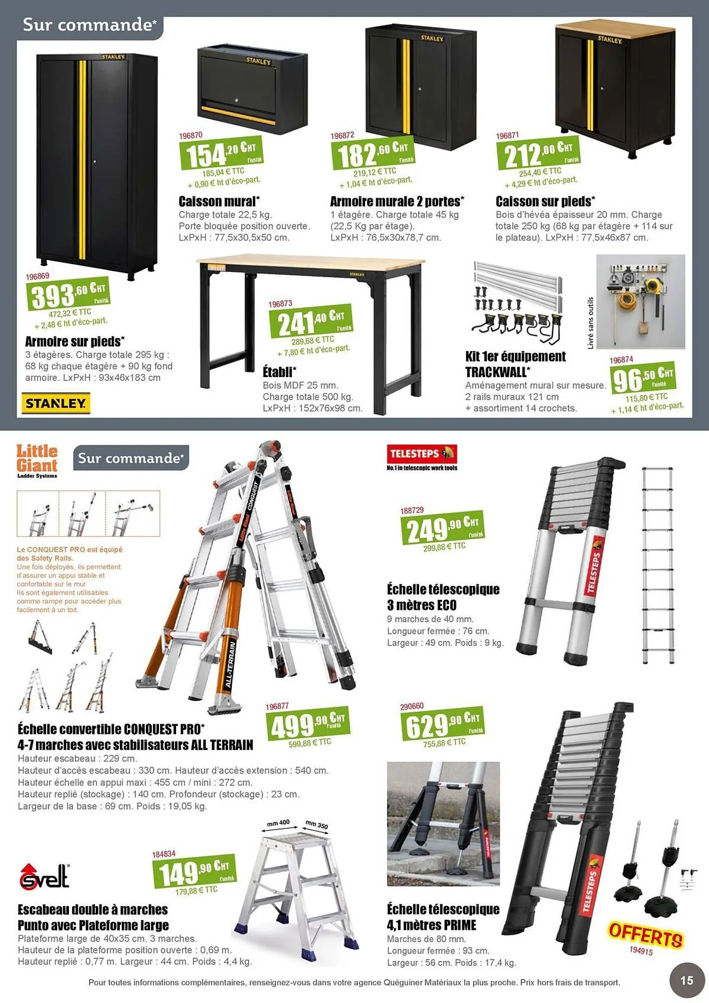 Catalogue Quéguiner du 1 juillet au 30 août 2025 - Catalogue page 15