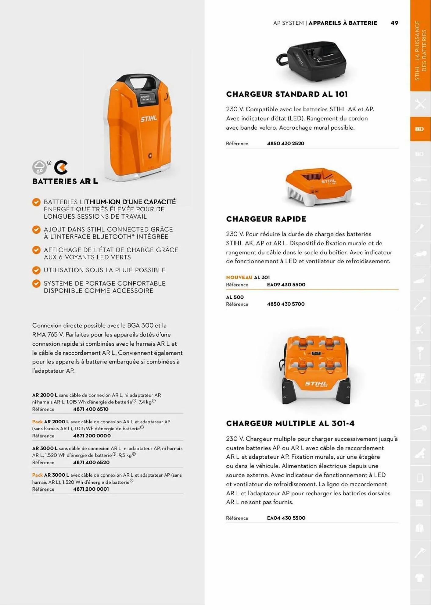 Catalogue Verts Loisirs du 3 août au 31 décembre 2023 - Catalogue page 49