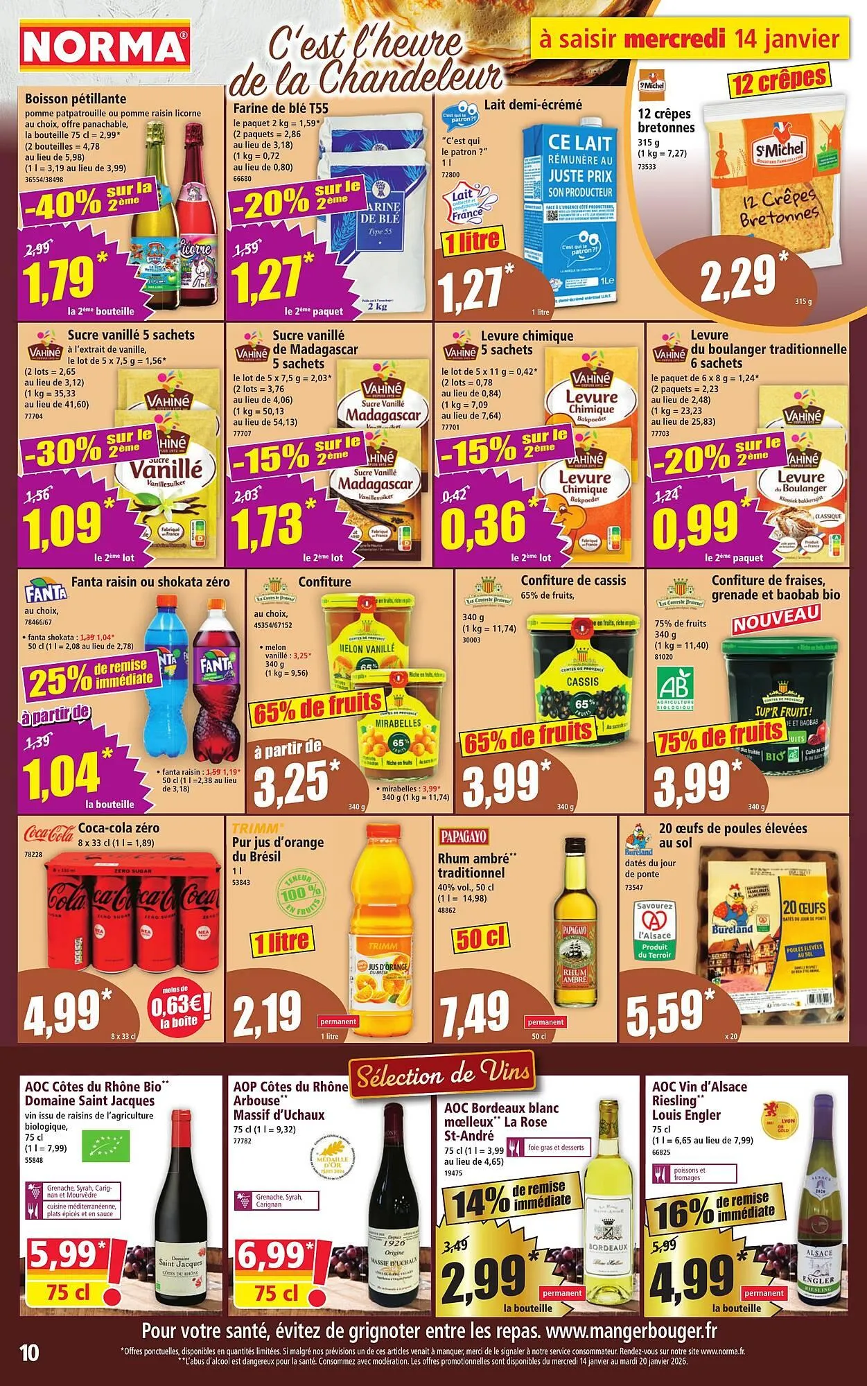 Catalogue Norma du 14 janvier au 20 janvier 2026 - Catalogue page 10