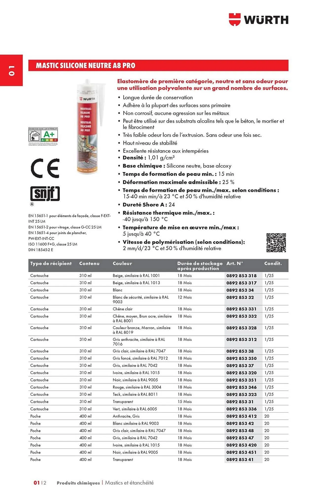 Catalogue Würth du 12 mai au 31 décembre 2025 - Catalogue page 10
