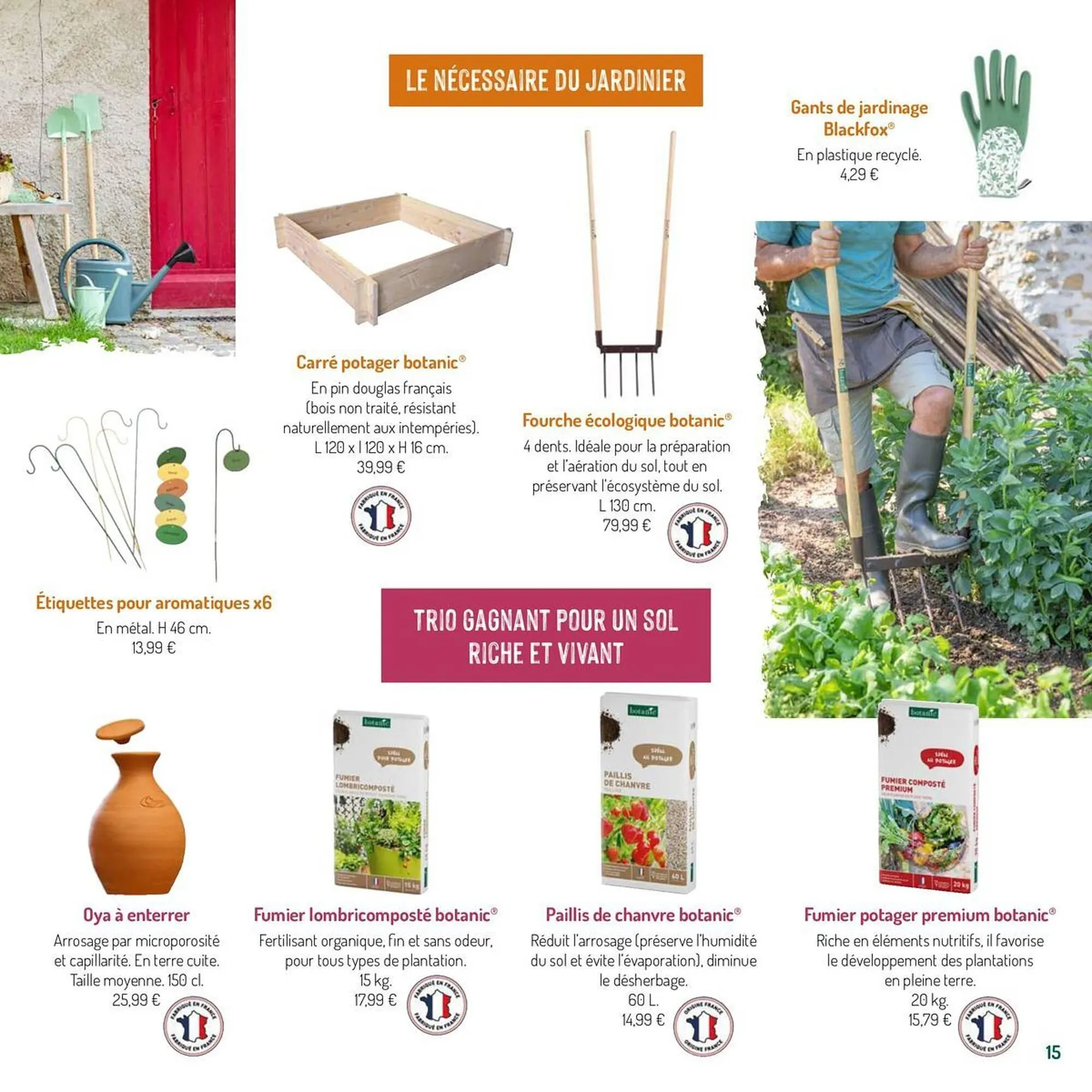 Catalogue Botanic du 4 juin au 1 novembre 2025 - Catalogue page 15