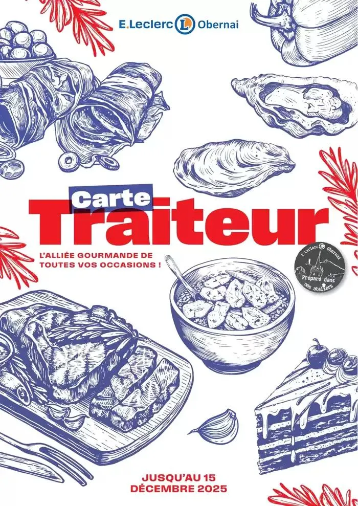 Carte Traiteur Permanente - 1