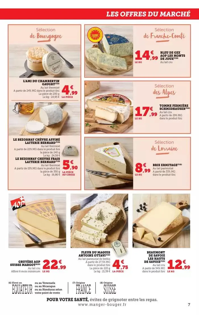 Les prix bas ! du 31 mars au 6 avril 2025 - Catalogue page 7