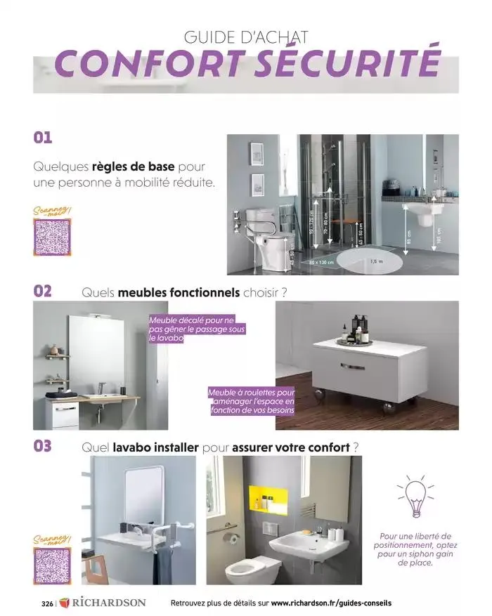 SALLE DE DE BAINS ET CARRELAGE 2025 du 11 avril au 31 décembre 2025 - Catalogue page 328