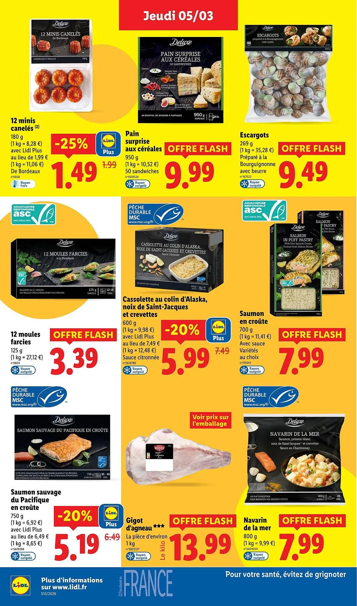 Catalogue Lidl du 5 mars au 11 mars 2026 - Catalogue page 22