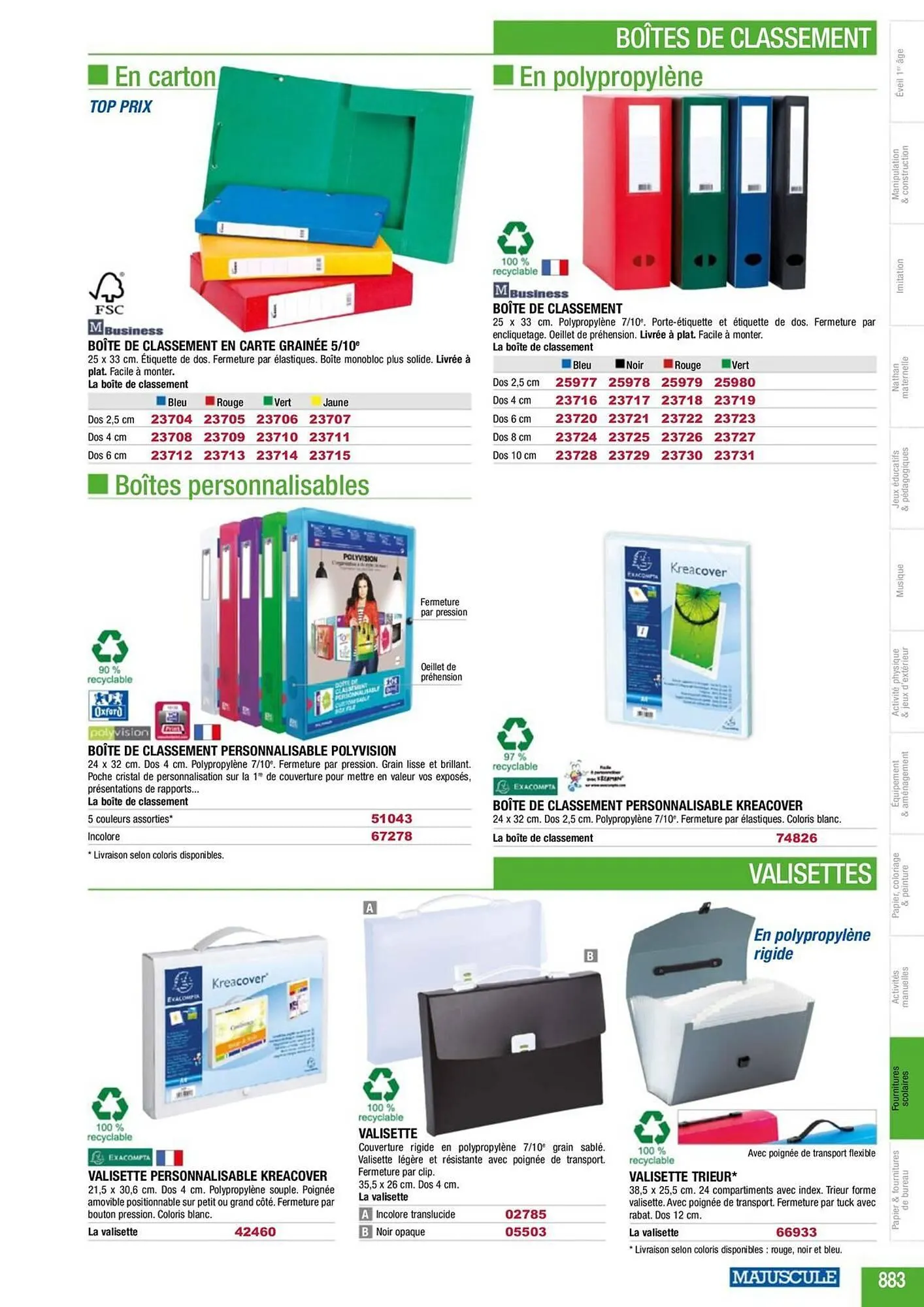Catalogue Majuscule du 4 mars au 31 décembre 2025 - Catalogue page 907