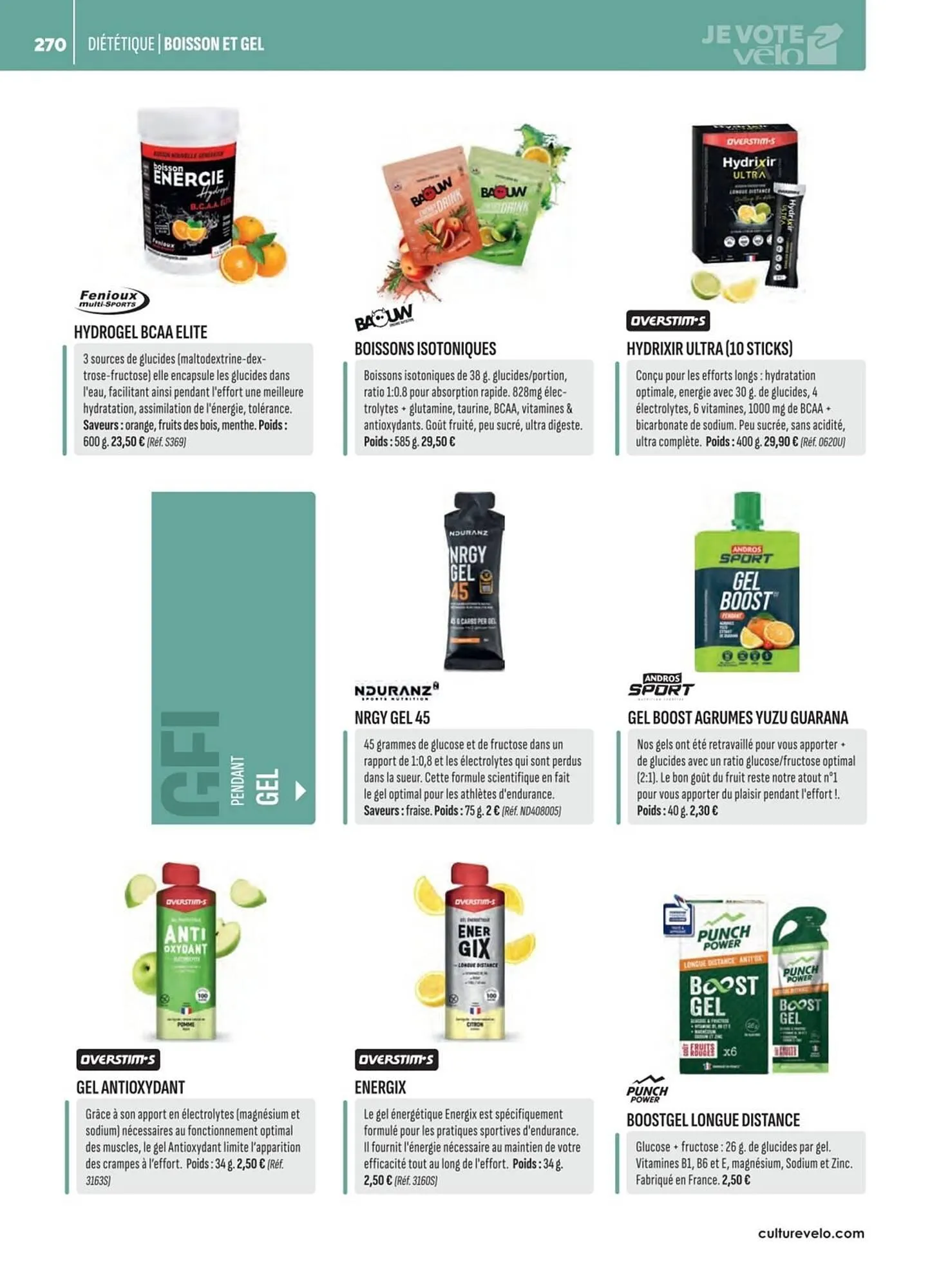 Catalogue Culture Vélo du 19 décembre au 31 décembre 2026 - Catalogue page 270