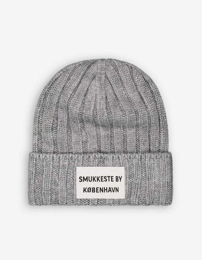 Bonnet en maille - Applique