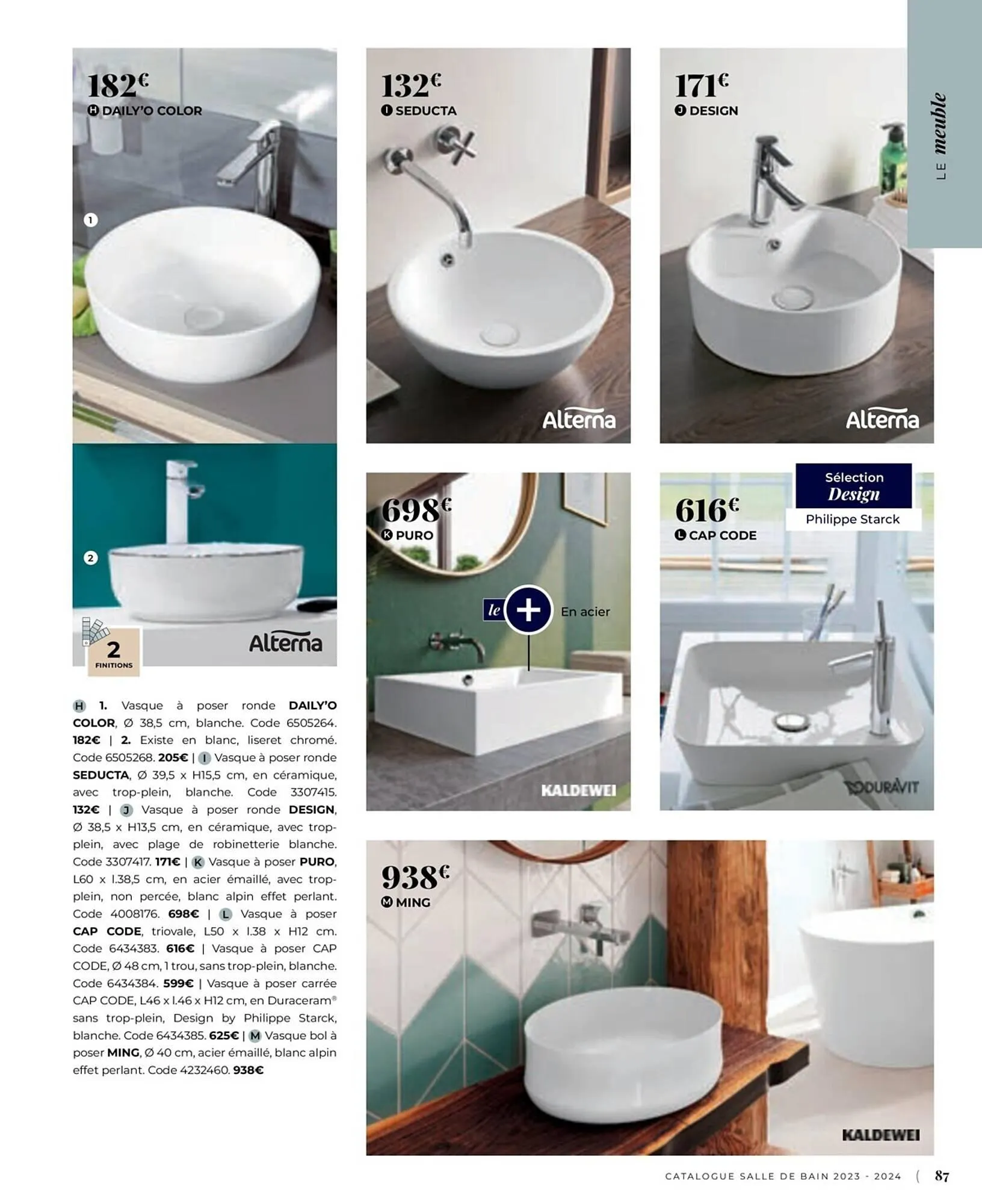 Catalogue Cedeo du 6 juillet au 31 décembre 2023 - Catalogue page 87