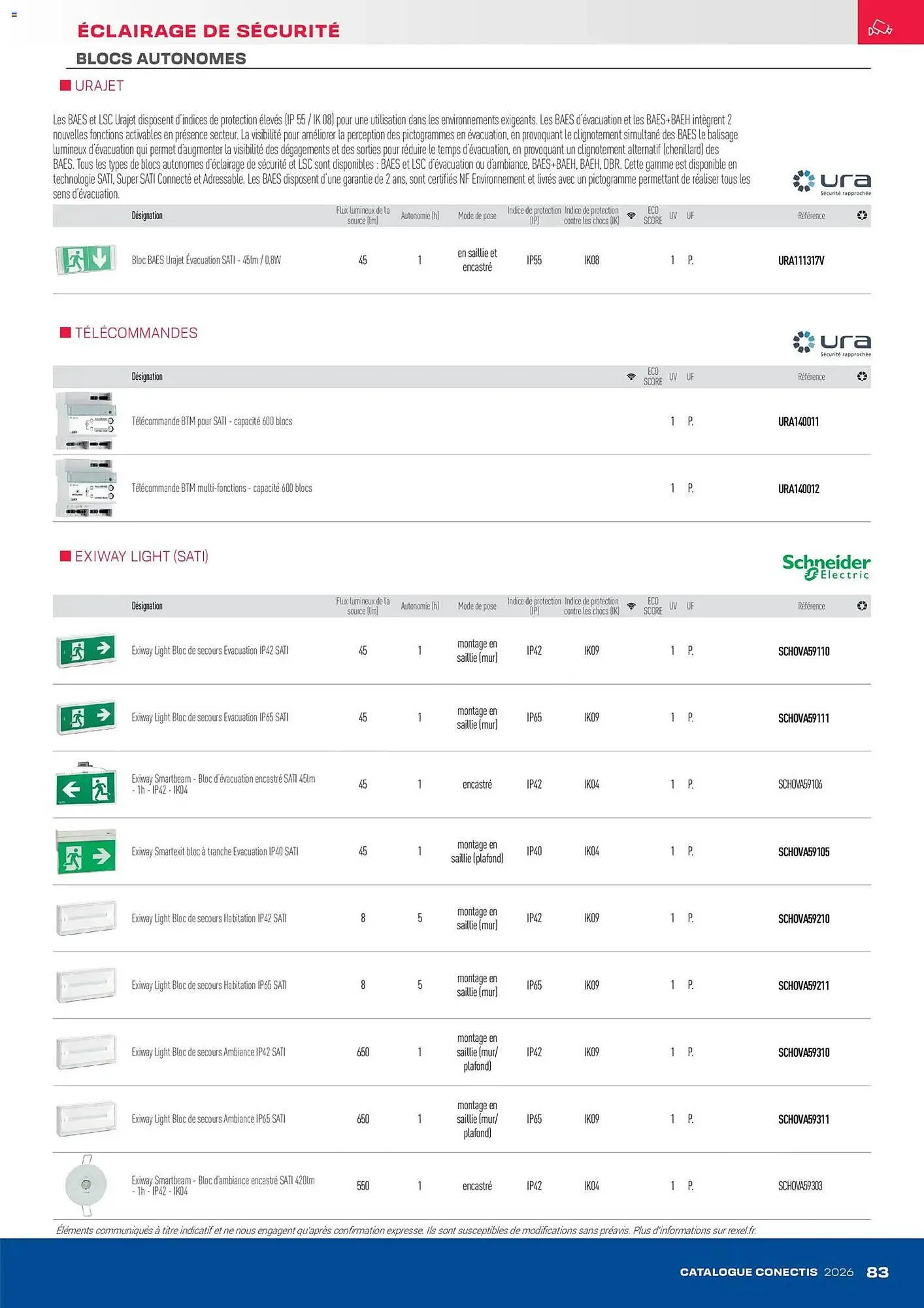 Catalogue Rexel du 10 avril au 31 décembre 2026 - Catalogue page 83