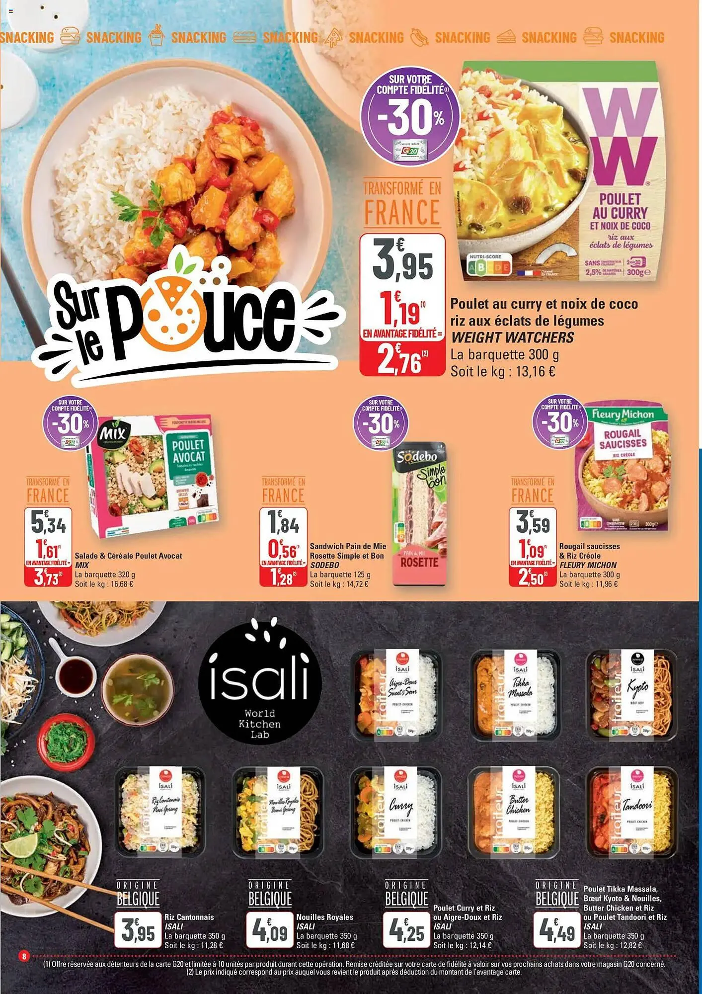 Catalogue G20 du 22 octobre au 2 novembre 2025 - Catalogue page 8
