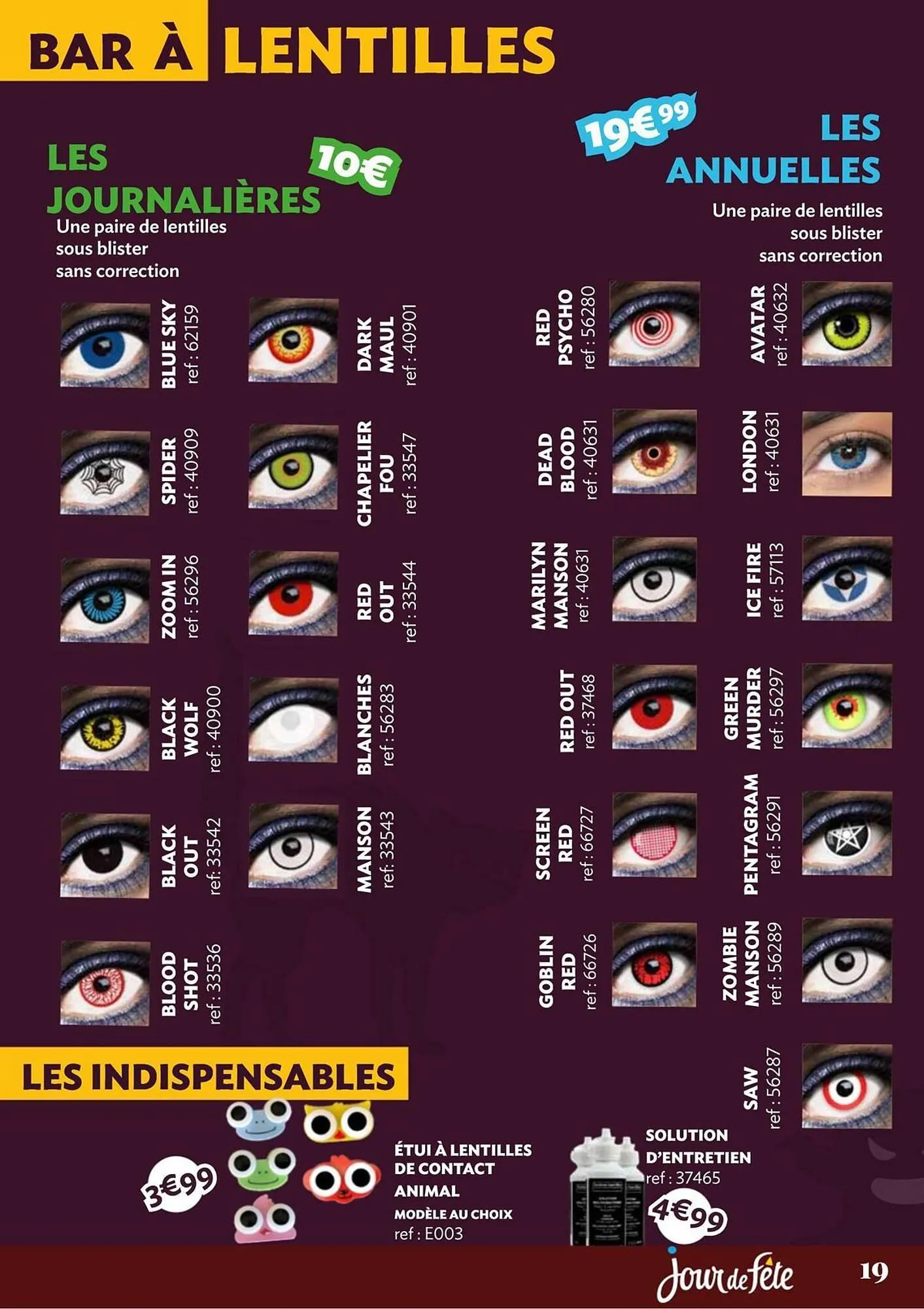 Catalogue Jour de Fête du 23 septembre au 31 octobre 2025 - Catalogue page 19