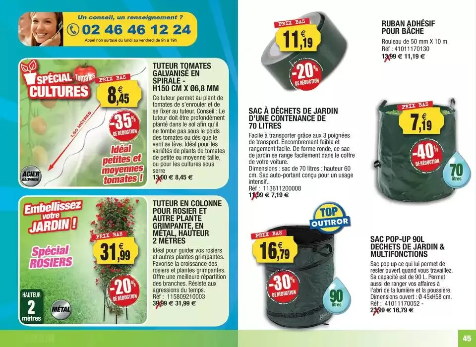 Arrivages de printemps du 6 février au 31 mai 2025 - Catalogue page 45