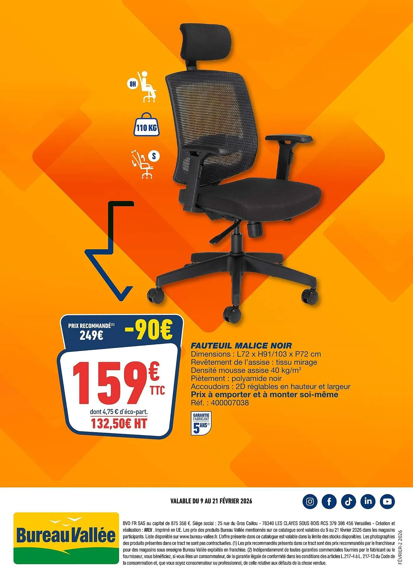 Catalogue Bureau Vallée du 9 février au 21 février 2026 - Catalogue page 4