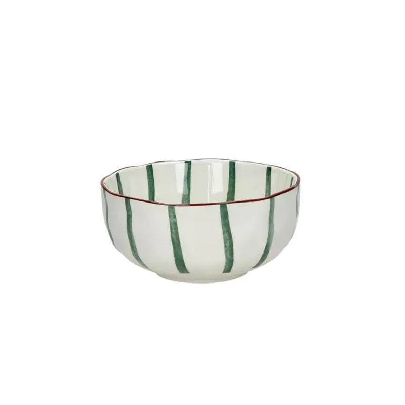 Bol en porcelaine 15,2 cm vert Mykonos Pomax