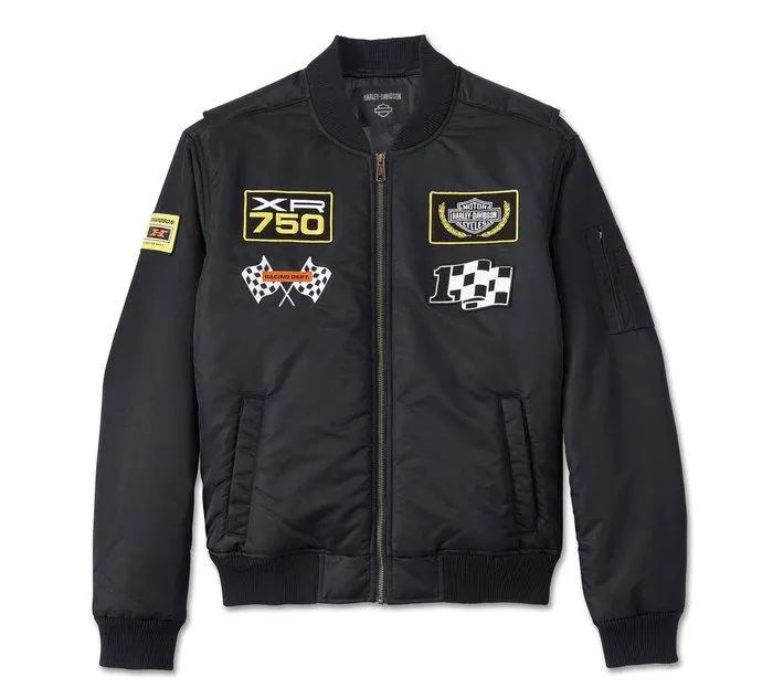 Blouson At the Crank pour hommes - Harley Black