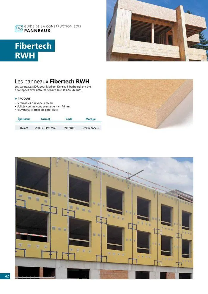 Guide construction bois 2024/2025 du 23 août au 31 décembre 2025 - Catalogue page 42
