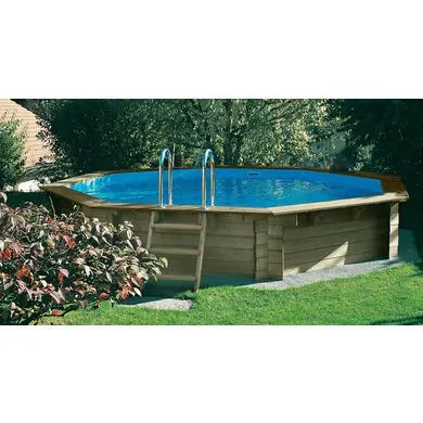 Piscine bois NOSY SAKATIA 5,11 x 1,30 m - hors sol ou enterrée