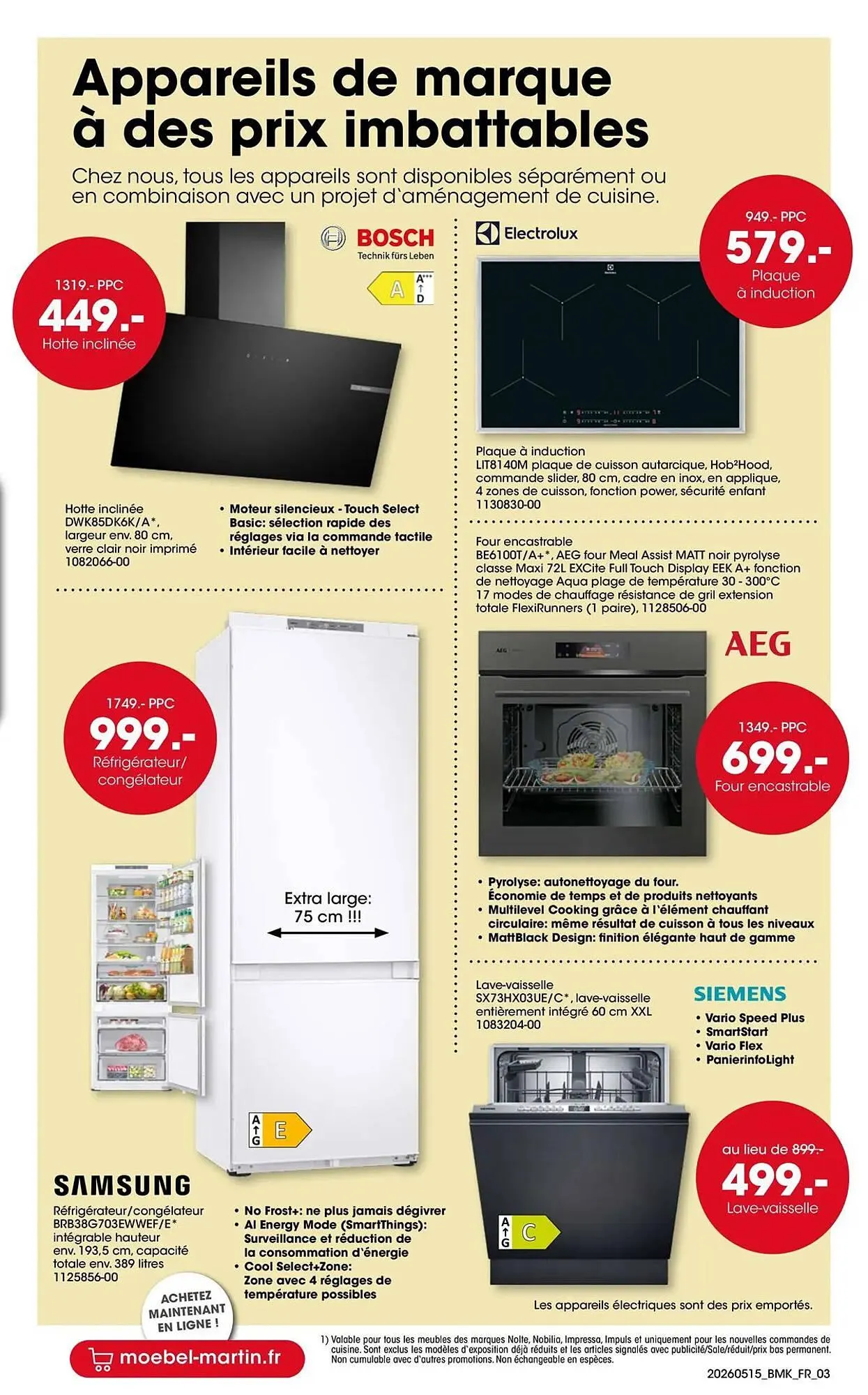 Catalogue Möbel Martin du 15 mai au 31 mai 2026 - Catalogue page 3