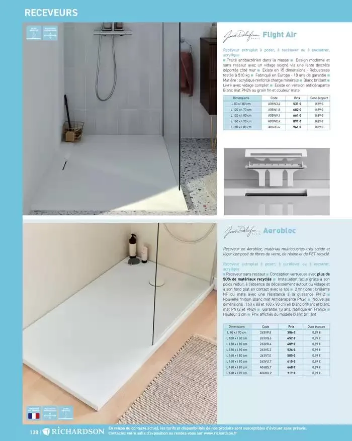 SALLE DE DE BAINS ET CARRELAGE 2025 du 11 avril au 31 décembre 2025 - Catalogue page 140