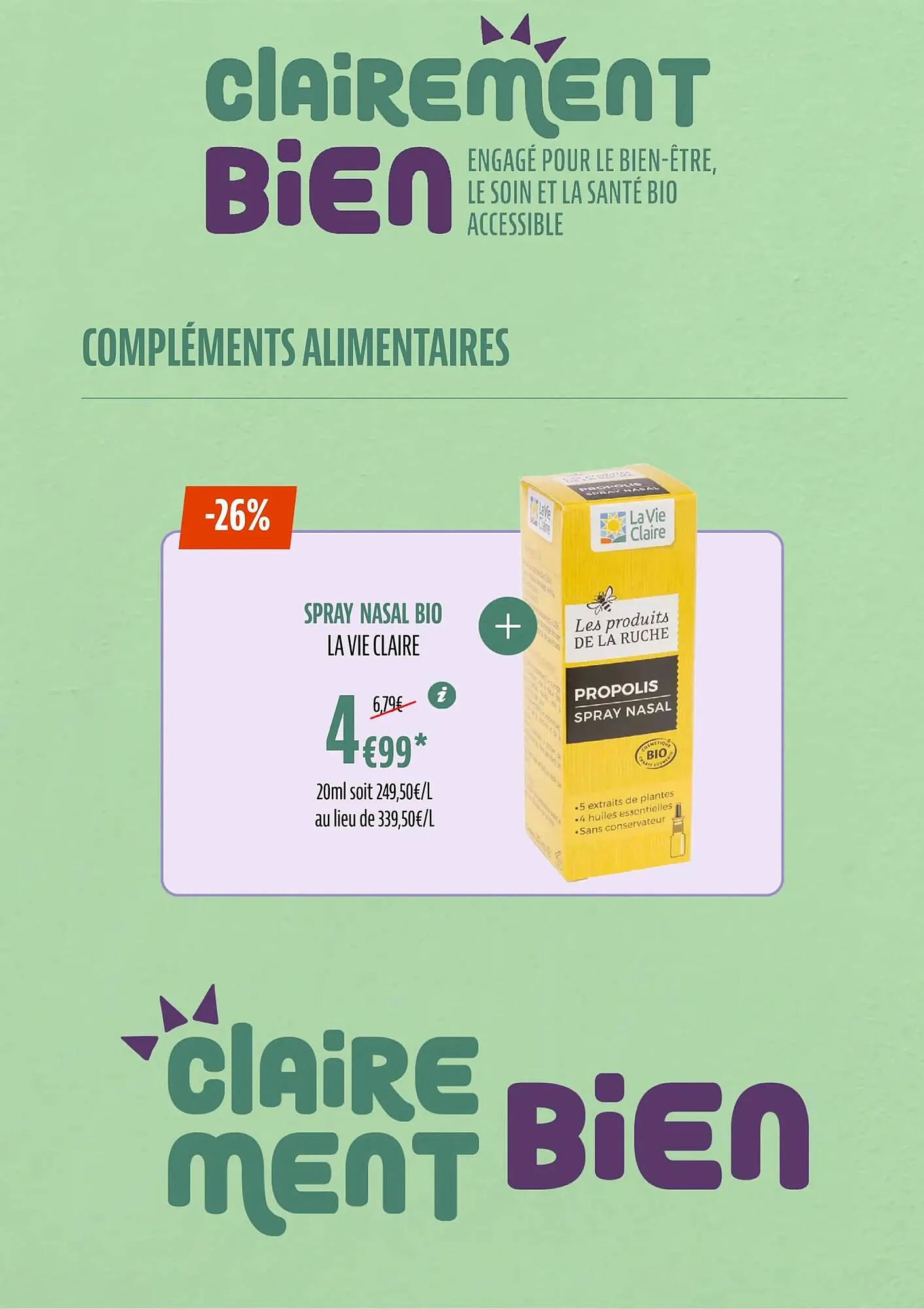 Catalogue La Vie Claire du 30 mai au 26 juin 2024 - Catalogue page 33