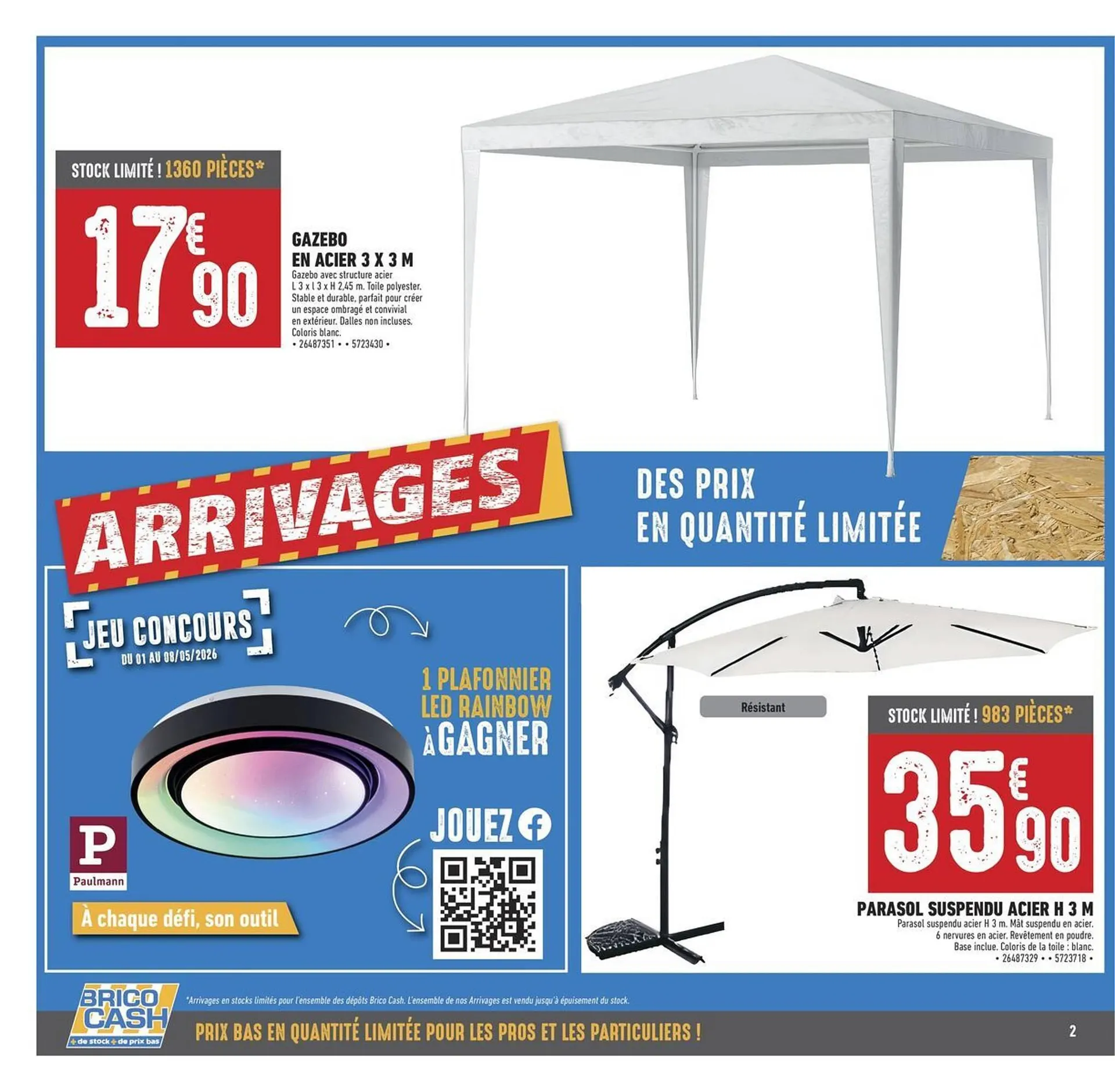 Catalogue Brico Cash du 24 avril au 7 mai 2026 - Catalogue page 2