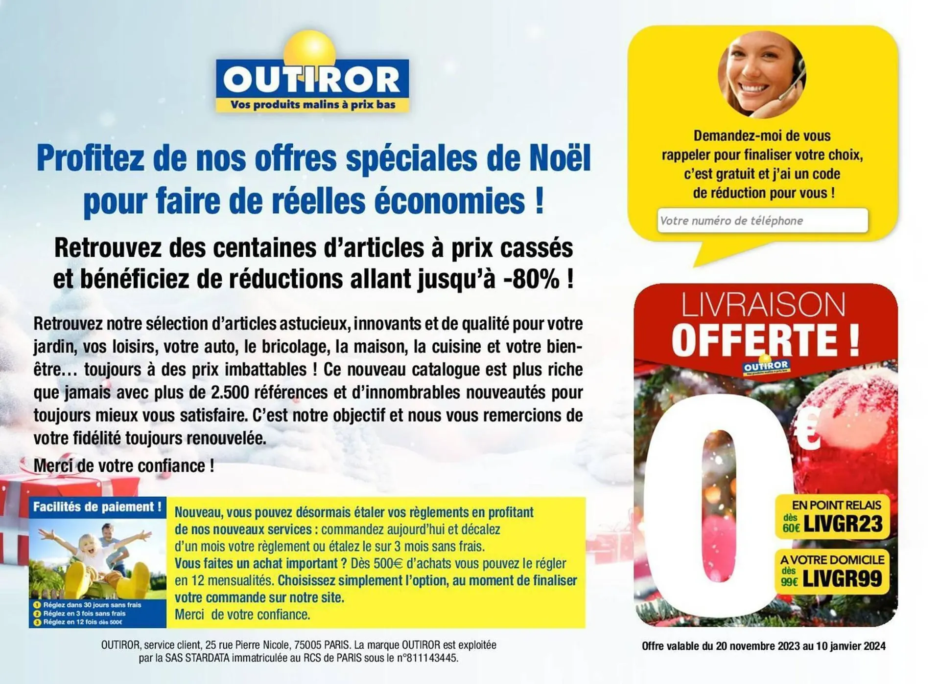 Catalogue Outiror du 27 novembre au 31 décembre 2023 - Catalogue page 18