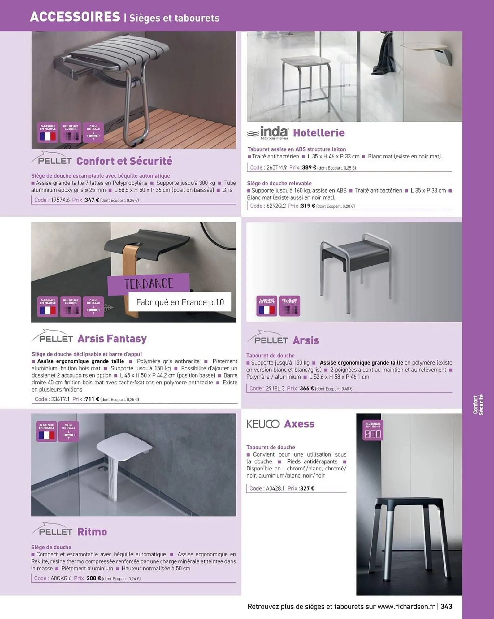 Catalogue Richardson du 11 avril au 31 décembre 2025 - Catalogue page 345