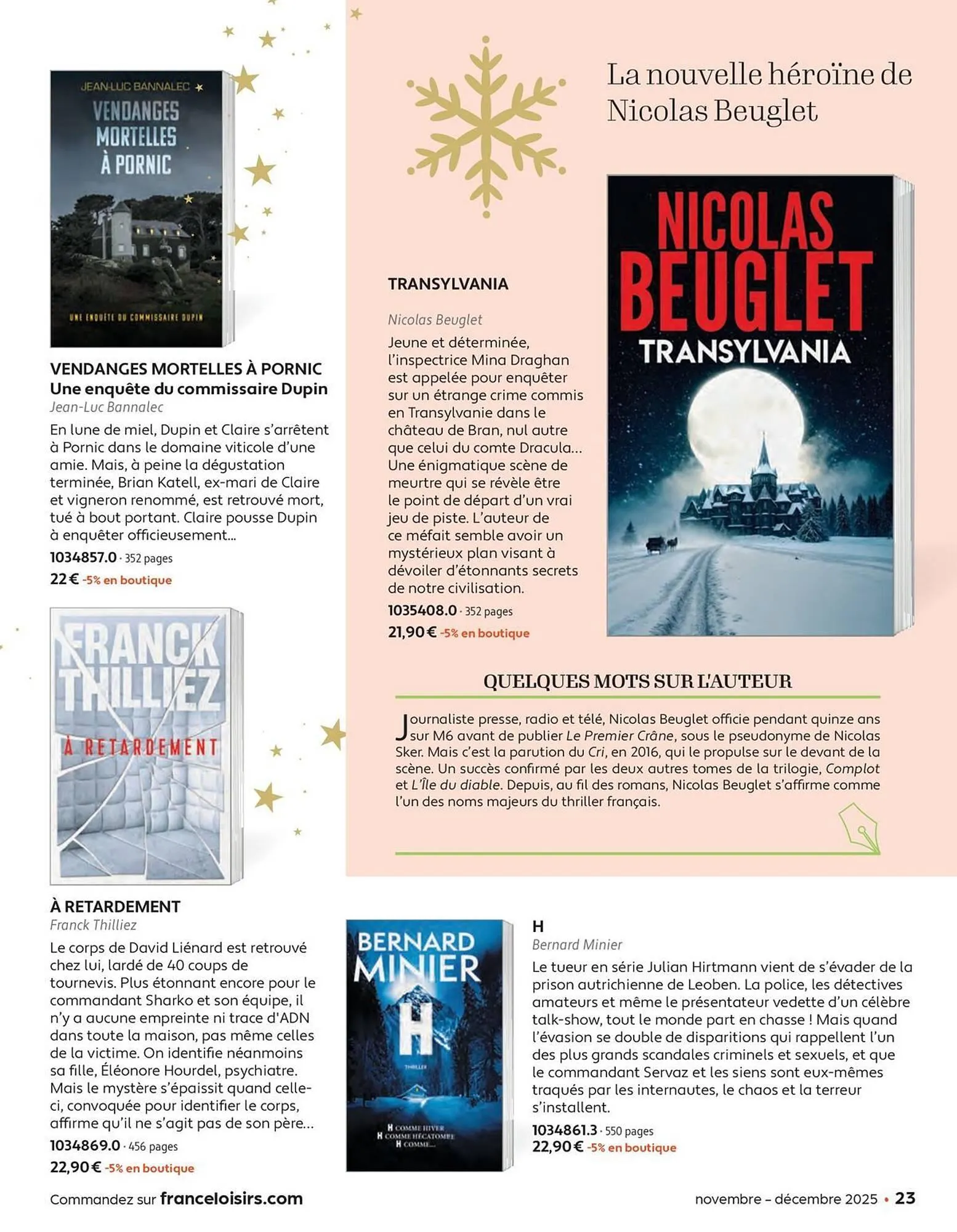 Catalogue France Loisirs du 3 novembre au 31 décembre 2025 - Catalogue page 23