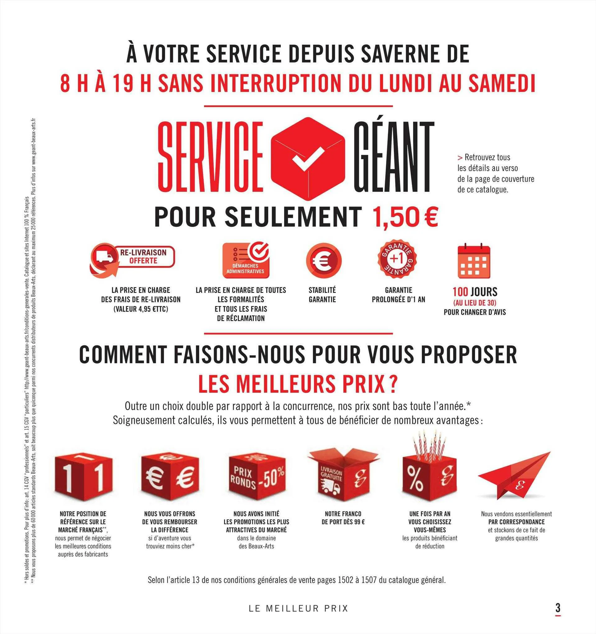 Catalogue Le Géant Des Beaux-Arts du 1 mars au 31 décembre 2023 - Catalogue page 5