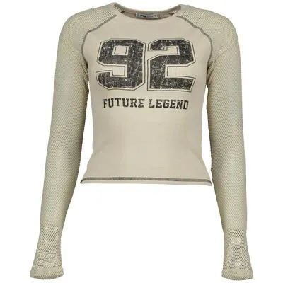 T-shirt à manches longues avec imprimé