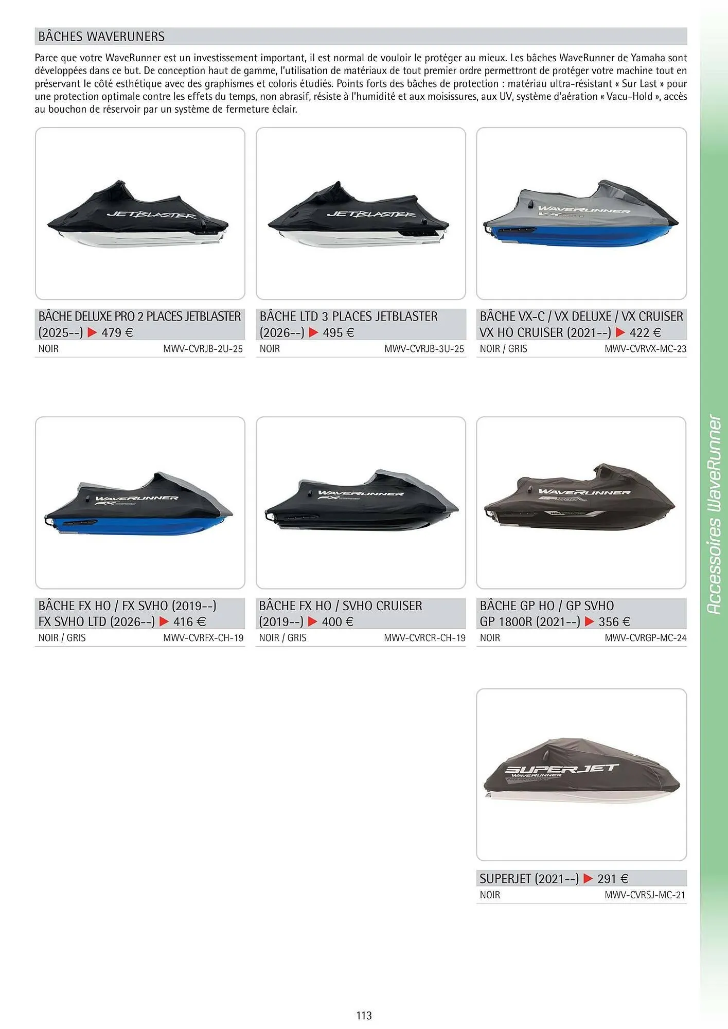 Catalogue Yamaha du 25 février au 31 mai 2026 - Catalogue page 112