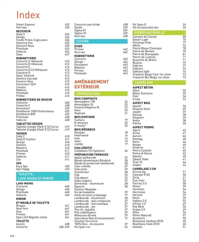 Ma sélection maison 2025 du 4 avril au 31 décembre 2025 - Catalogue page 674
