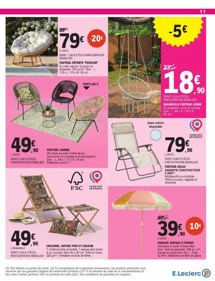 E. Leclerc du 13 mai au 24 mai 2025 - Catalogue page 11