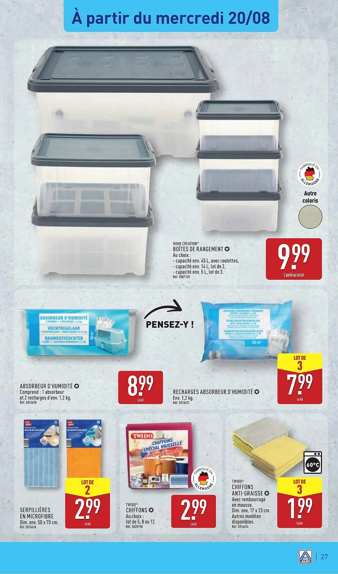 Catalogue ALDI du 19 août au 25 août 2025 - Catalogue page 29