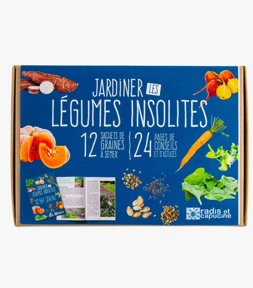Coffret de graines insolites à semer (12 variétés)